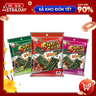 Snack Rong Biển TaoKaeNoi Super Crisp Thái Lan 12g