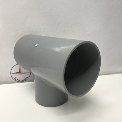 Tê giảm 75 x 60 nhựa PVC Bình Minh _ T75x60