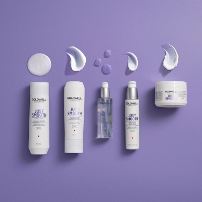 Tinh Chất 6 Tác Động Dưỡng Tóc Mềm Mượt Goldwell Just Smooth Giảm Xơ Rối, Dưỡng Tóc Chắc Khỏe 100ml