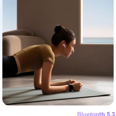 Tai nghe Bluetooth 5.3 TRANYOO T-M26, khử tiếng ồn thông minh, thiết kế đẹp, sang trọng, pin trâu - Hàng chính hãng