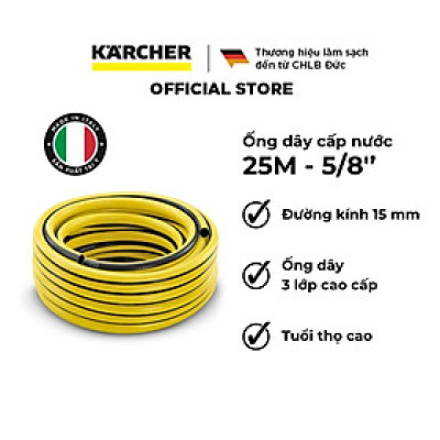 Ống dây cấp nước 25 mét Karcher với đường kính 15 mm (5/8