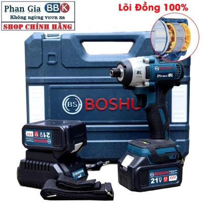 [chính hãƞg] Máy chuyên vít Boshun BS-CV380NCP , Không chổi than, Pin 10 cell, Sản phẩm bảo hành chính hãƞg.