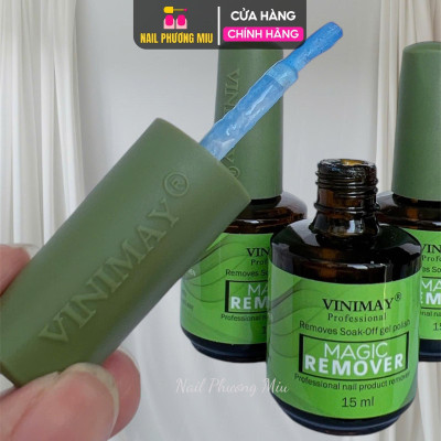 Dung Dịch Phá Gel Vinimay Magic Remover 15ml Nhanh Chóng, Phá Sơn Gel Tiện Lợi
