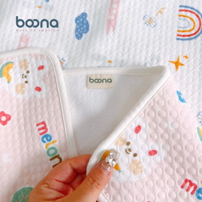 Miếng lót chống thấm chất vải Cotton Organic 50x70cm Cho Bé - Boona