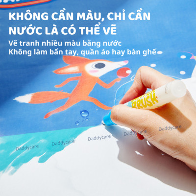 Thảm vẽ tranh nước Mideer Magic Water Doodle Mat tranh tô màu nước ma thuật cho bé