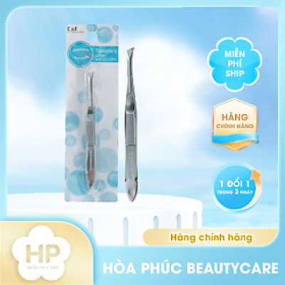 Nhíp Nhổ Lông Mày Bằng Thép Kai Tweezers HL0401 (Màu Xanh)