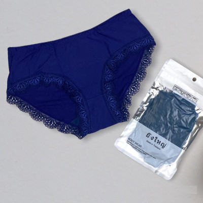 Combo 5 Quần Lót Nữ Thông Hơi Trơn Viền Ren Thái Lan 5866 – Siêu Mềm Mại, Thoáng Khí
