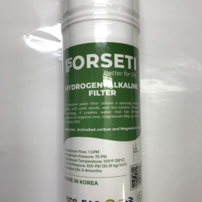 Lõi lọc nước HydrogenAlkaline, nhập khẩu hàn quốc, dùng cho máy sử dụng lõi nối nhanh. - Hàng chính hãng