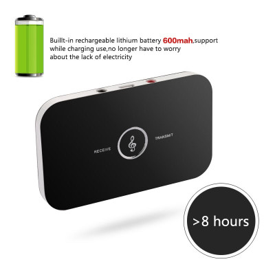 Hàng Chính Hãng - Thiết Bị Thu Phát Nhạc B6 - Cổng 3.5mm Kết Nối Dễ Dàng Điện Thoại Table Máy Tính Barngh Laptop Âm Thanh Trong Trẻo Kết Nối Bluetooth 4.1 Ổn Định Phạm Vi 10m Pin Trâu 8 Tiếng Nhỏ Gọn Tiện Lợi - ROGTZ