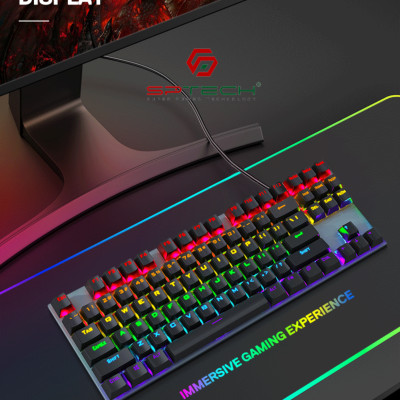 Bàn Phím Cơ T-WOLF T18 USB- Hàng Chính Hãng