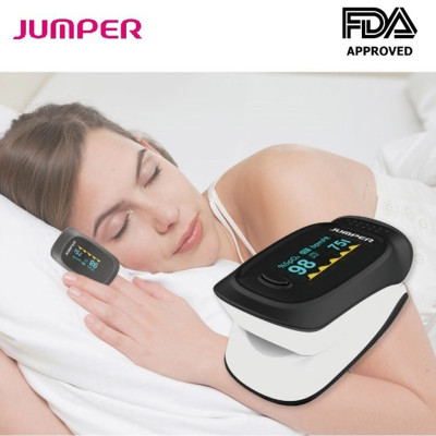 [Thương Hiệu Đức] Máy Đo Nồng Độ Oxy Và Nhịp Tim Jumper JPD-500D | Màn Hình Màu OLED 