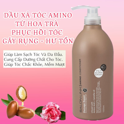 Dầu Xả Phục Hồi Tóc Yếu Và Hư Tổn Salon Link Amino Conditioner (1000 mL)