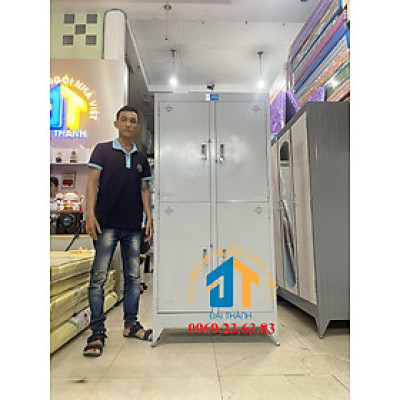 Tủ hồ sơ văn phòng 4 cửa cao 1m8 ngang 90cm sâu 45cm Đại Thành giá rẻ