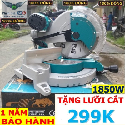 MÁY CẮT NHÔM JETMAN 255 CHẠY DÂY CUROA 1850W- 100% DÂY ĐỒNG - BẢO HÀNH 12 THÁNG