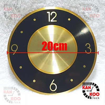 Mặt số NGHỆ THUẬT bằng nhôm đồng hồ cao cấp 20cm  chất lượng trên 10 năm