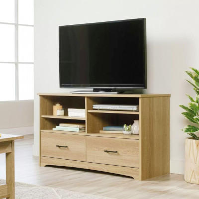 Kệ tivi gia đình bằng gỗ thiết kế thanh lịch SMLIFE Tenku