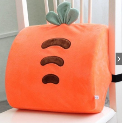 Gối tựa lưng văn phòng cao su non A kích thước 34 x 34 cm x 6/10cm