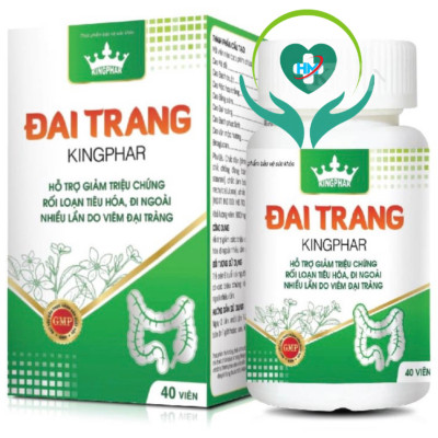 Đại tràng Kingphar- Hộp 40 viên - dùng cho người bị đại tràng co thắt , viêm đại tràng