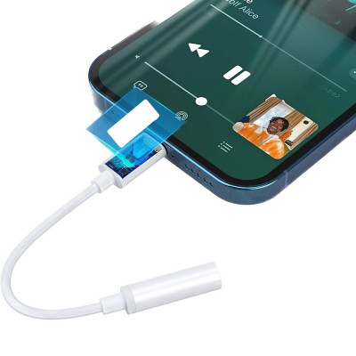 Cáp chuyển Choetech AUX005 Light-ning Sang Audio 3.5mm  (Hàng chính hãng)