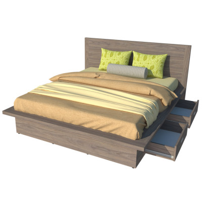 Giường 2 Hộc Kéo FG094 (140cm x 200cm)