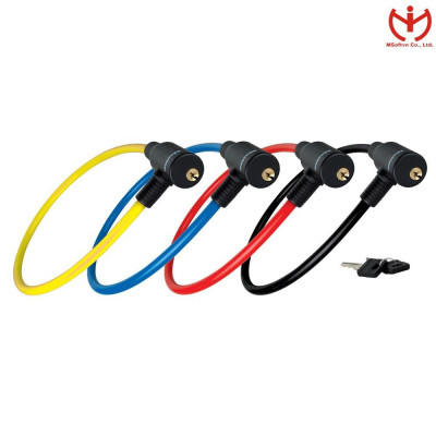 Khóa xe đạp Master Lock 8169 DPRO thân dây cáp dài 65cm đường kính 8mm dùng chìa - MSOFT