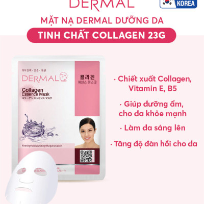 Set 2 Mặt nạ dưỡng da tinh chất Collagen Dermal