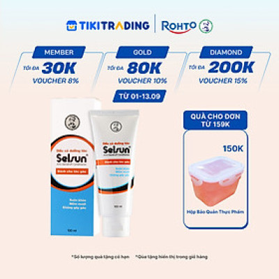 Dầu xả Selsun dưỡng tóc dành cho tóc gàu Selsun Anti-Dandruff Conditioner 100ml