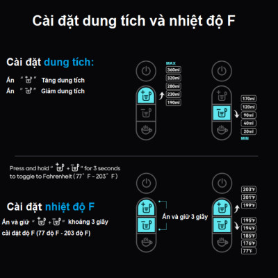 Máy pha cà phê 4 trong 1, Espresso, Viên Nén Nespresso, Nescafe Dolcegusto, Kcup thương hiệu Mỹ cao cấp HiBREW H6 - Hàng Nhập Khẩu