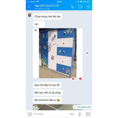  Tủ nhựa đài loan cho bé TB11 KT 125*105 .