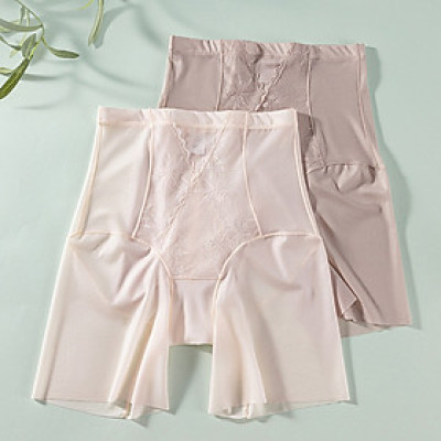 Quần Gen  Bó Eo Nịt Bụng Mặc Trong Đầm Váy ,  Cạp Cao Dáng Đùi Vải Su Lạnh 3D  Định Hình Nâng Mông, Siết Eo Thon Tiện Lợi