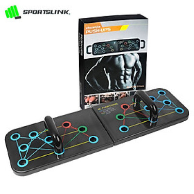 Dụng cụ hít đất, chống đẩy đa năng 10 in 1 Push Up Sportslink SK0102