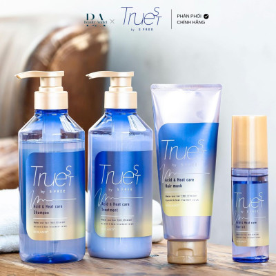 Tinh dầu dưỡng tóc chăm sóc tóc nhiệt Truest by S FREE Acid&Heat Care Hair Oil