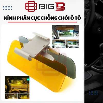 Kính Chống Chói Lóa Khi Lái Xe Ô Tô Ngày & Đêm – Gắn Tấm Che Nắng Cao Cấp