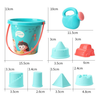 Bộ đồ chơi xúc cát 18 món cho bé yêu, nhựa an toàn cho bé yêu