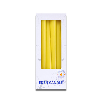 Hộp 6 Nến Thơm Taper Eden Candle FTRAMART EDC2331 (25cm) - Vàng