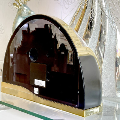 Đồng hồ để bàn Nhật Bản Rhythm 4SG738WR18-  Kt 32.4 x 22.7 x 12.5cm, 1.65kg 