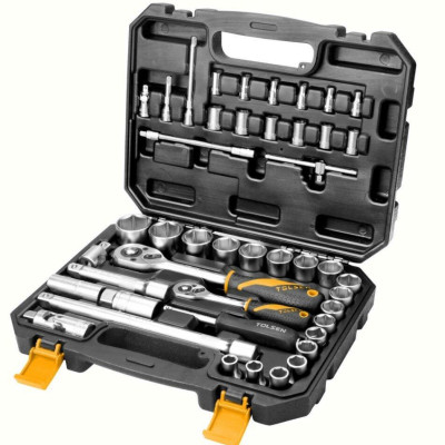 BỘ DỤNG CỤ MỞ BULONG 45 CHI TIẾT TOLSEN 15142 - HÀNG CHÍNH HÃNG