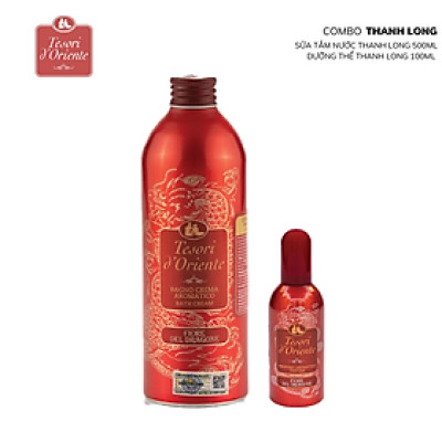 Combo sữa tắm Terosi 500ml và nước hoa dạng xịt Tesori d