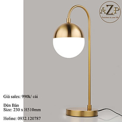 ĐÈN BÀN / ĐÈN ĐẦU GIƯỜNG AZP-56 phong cách đương đại, hàng nhập khẩu AZP