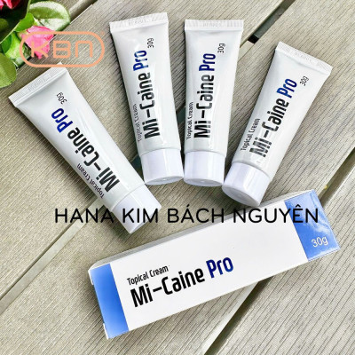 Kem Ủ Bề Mặt Da Dạng Tuýp 30g - Mi Caine Pro - Kem Ủ Mặt, Ủ Môi, Chân Mày - Chính Hãng Bán Chạy Tại Hàn Quốc