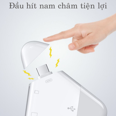 Đầu đọc thẻ nhớ SD, TF đa năng 3in1 Type c, L, USB dùng cho điện thoại, laptop, máy ảnh - Hàng nhập khẩu