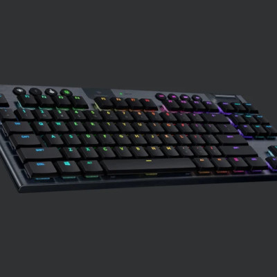 Bàn phím game cơ học không dây Lightspeed Logitech G913 TKL - Hàng chính hãng