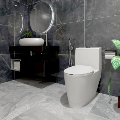 Bàn Cầu một khối nhập khẩu ORIN Bordrum	