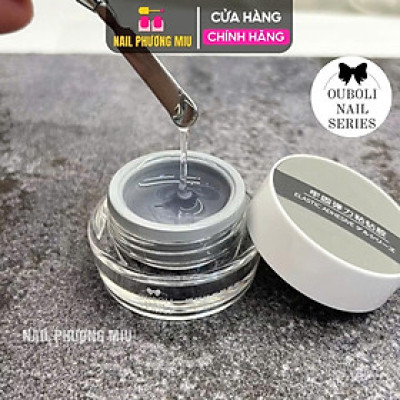 Gel Đính Đá OUBOLI Siêu Bền Hũ 12g Đậm Đặc Không Bị Chảy, Không Cần Chà Nhám Top Độ Bền Cao Dùng Gắn Đá To, Nhỏ, Charm, Bo Chân Đá
