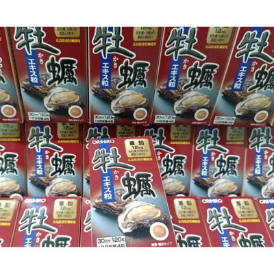 Viên Uống Tinh Chất Hàu Tươi Orihiro Nhật Bản 120 Viên Hỗ Trợ Tăng Cường Sức Khỏe Nam Giới