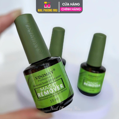 Dung Dịch Phá Gel Vinimay Magic Remover 15ml Nhanh Chóng, Phá Sơn Gel Tiện Lợi