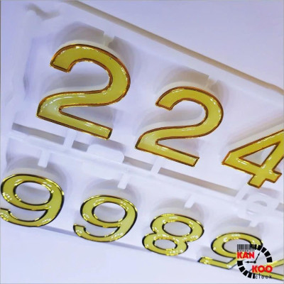 Bộ Số Dạ Quang Gắn Đồng Hồ Treo Tường - Phát Sáng Ban Đêm, Chất Lượng Cao, Dễ Dàng Lắp Đặt