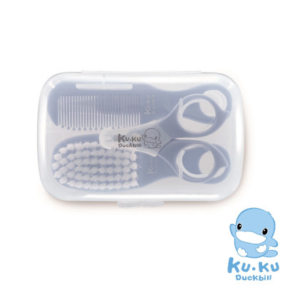 BỘ DỤNG CỤ CHĂM SÓC CÁ NHÂN 4 MÓN CHO BÉ KUKU - KU7077