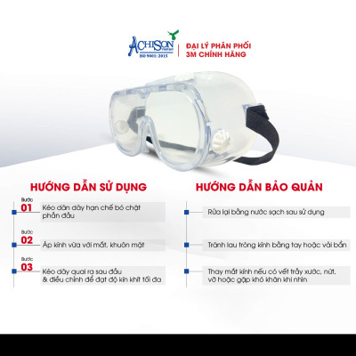 Kính Chống Hoá Chất 334 3M