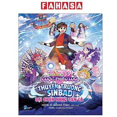 Sách - Ngày Xửa Ngày Xưa - Tập 33 - Cuộc Phiêu Lưu Của Thuyền Trưởng Sinbad - Đại Chiến Nàng Tiên Cá